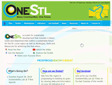 Tablet Screenshot of onestl.org